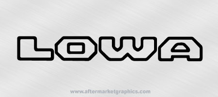 Lowa Decal